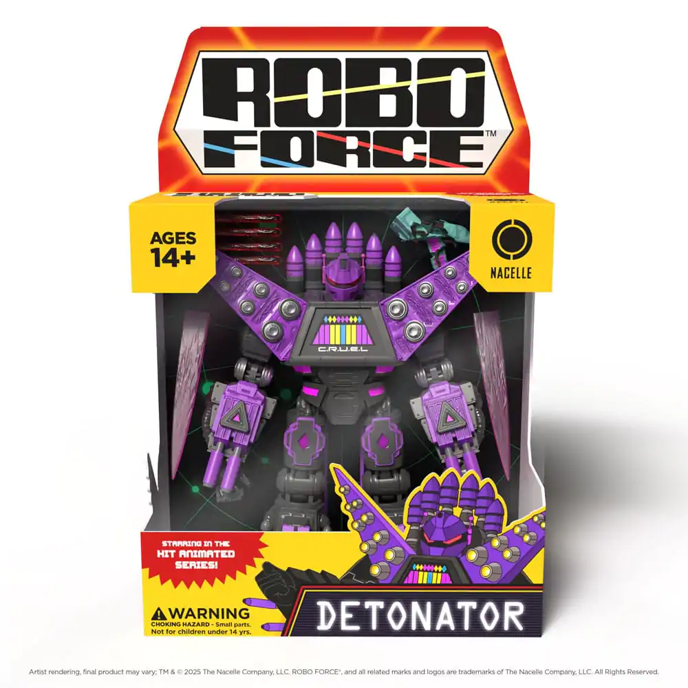 Akcijska figura Robo Force Wave 2 Detonator 24 cm fotografija izdelka