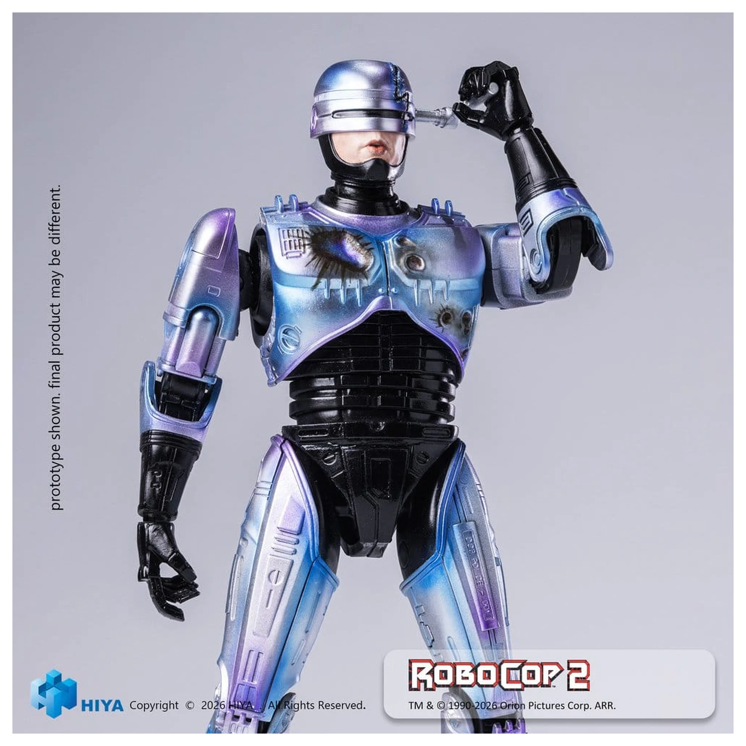 Robocop 2 Exquisite Super akcijska figura 1/12 Robocop 17 cm fotografija izdelka