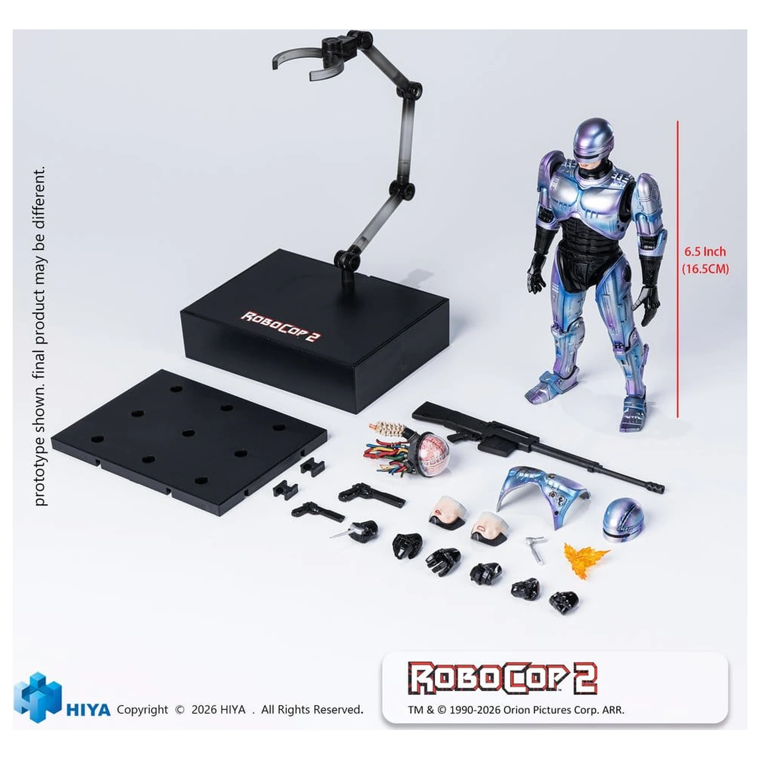 Robocop 2 Exquisite Super akcijska figura 1/12 Robocop 17 cm fotografija izdelka