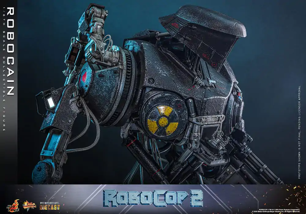 RoboCop 2 Movie Masterpiece Diecast akcijska figura 1/6 RoboCain 40 cm fotografija izdelka
