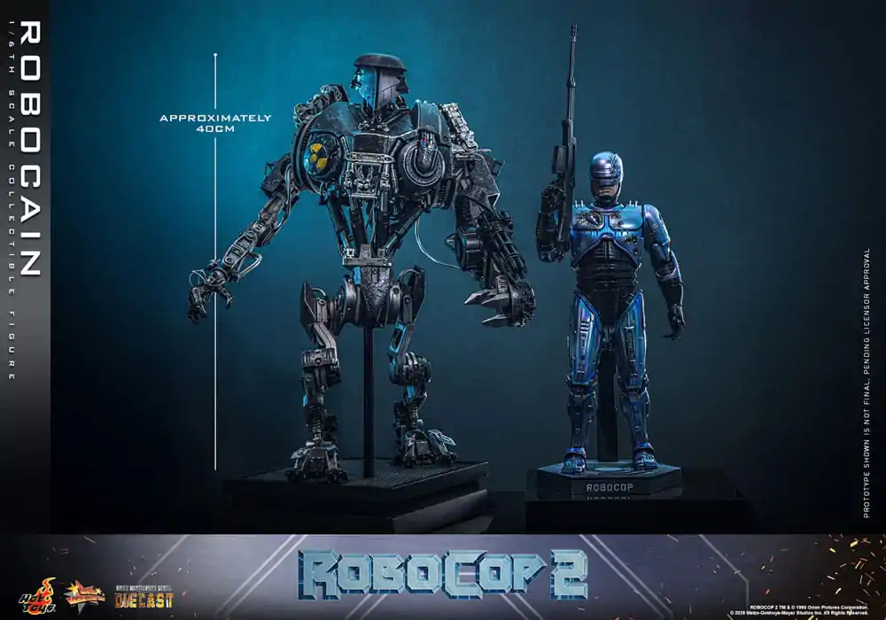 RoboCop 2 Movie Masterpiece Diecast akcijska figura 1/6 RoboCain 40 cm fotografija izdelka
