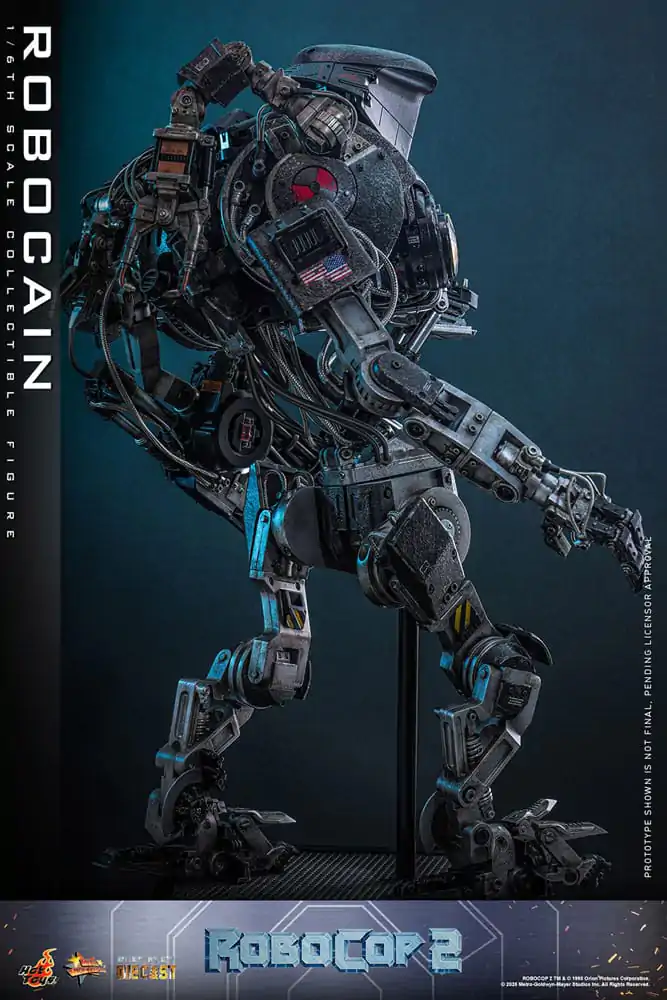RoboCop 2 Movie Masterpiece Diecast akcijska figura 1/6 RoboCain 40 cm fotografija izdelka