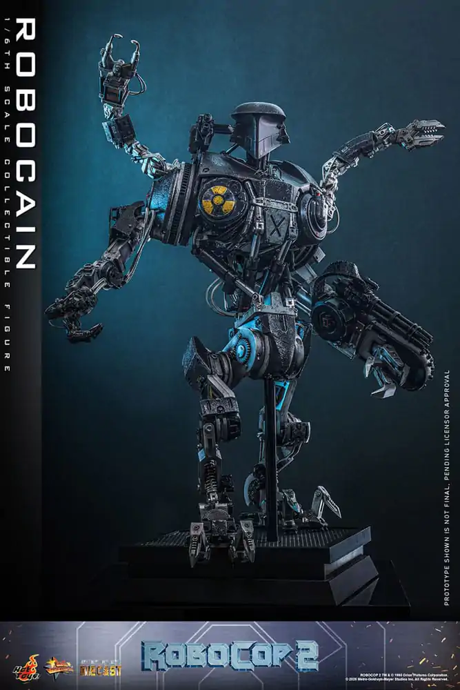 RoboCop 2 Movie Masterpiece Diecast akcijska figura 1/6 RoboCain 40 cm fotografija izdelka