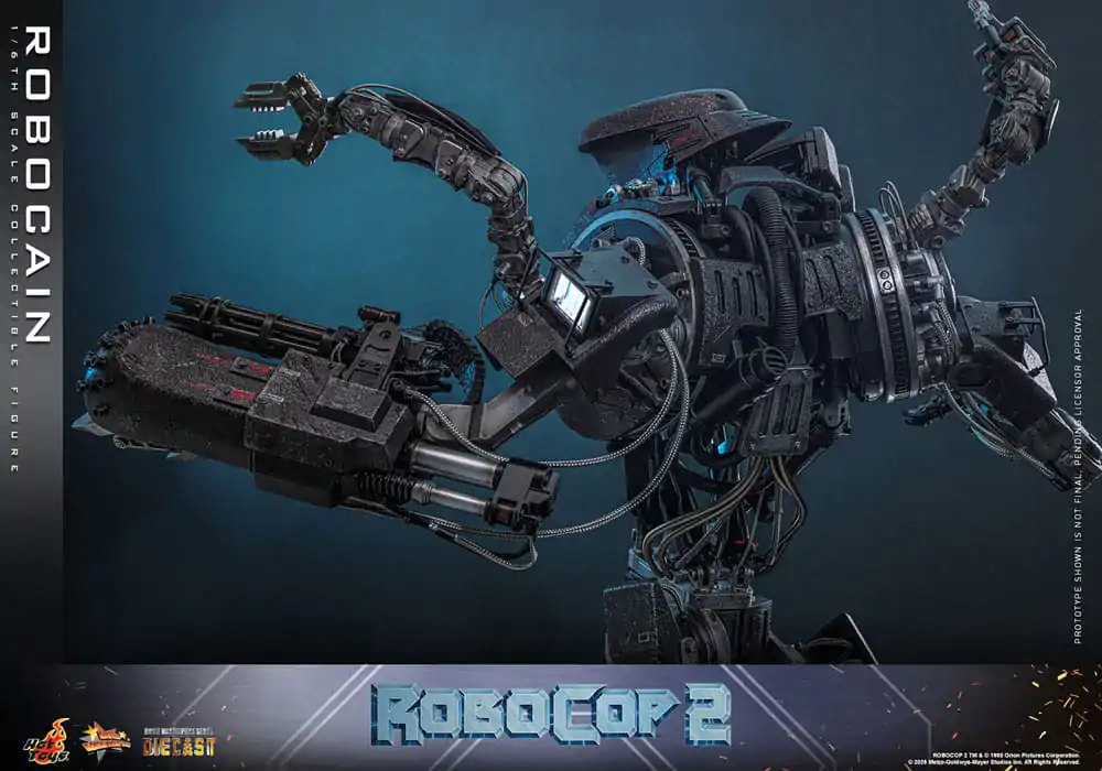 RoboCop 2 Movie Masterpiece Diecast akcijska figura 1/6 RoboCain 40 cm fotografija izdelka