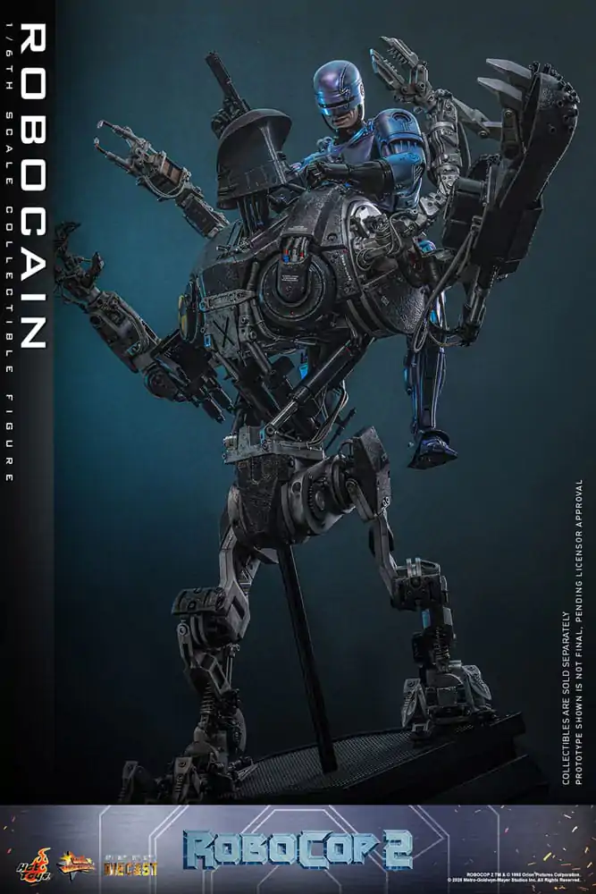 RoboCop 2 Movie Masterpiece Diecast akcijska figura 1/6 RoboCain 40 cm fotografija izdelka