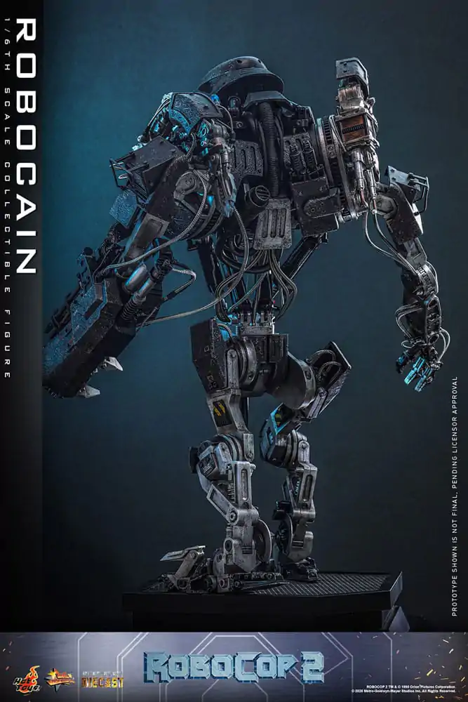 RoboCop 2 Movie Masterpiece Diecast akcijska figura 1/6 RoboCain 40 cm fotografija izdelka