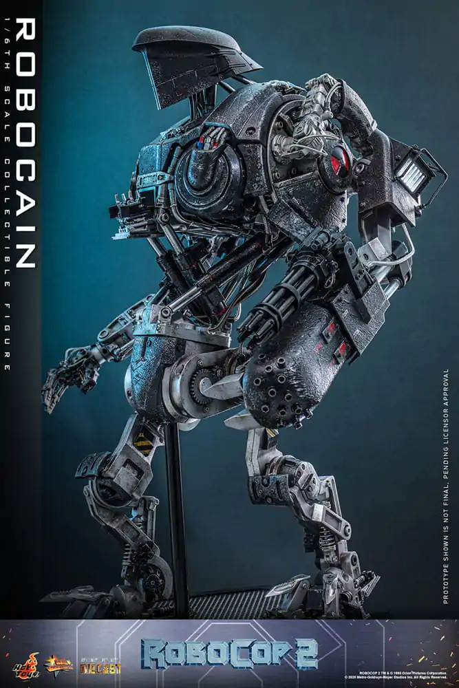 RoboCop 2 Movie Masterpiece Diecast akcijska figura 1/6 RoboCain 40 cm fotografija izdelka