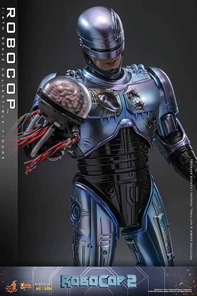 RoboCop 2 Movie Masterpiece akcijska figura iz lite kovine 1/6 RoboCop 30 cm fotografija izdelka