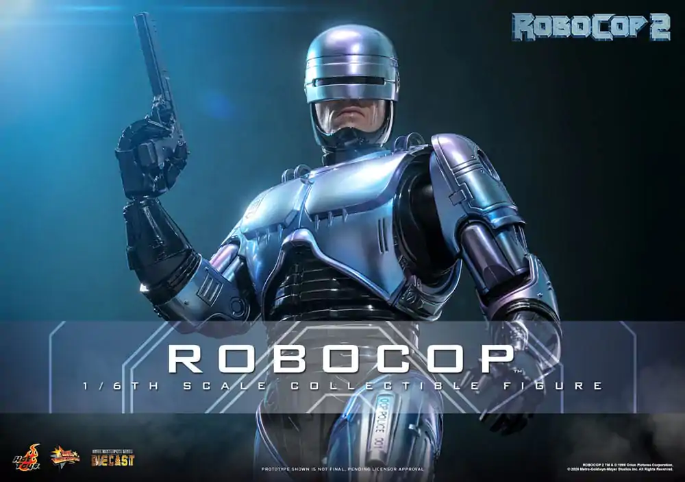 RoboCop 2 Movie Masterpiece akcijska figura iz lite kovine 1/6 RoboCop 30 cm fotografija izdelka