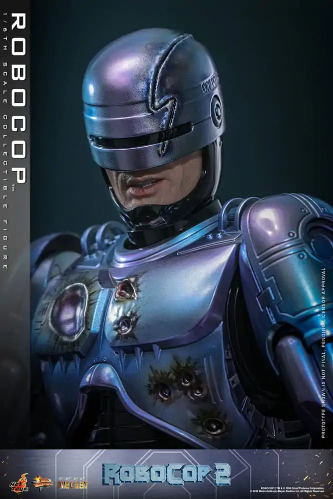 RoboCop 2 Movie Masterpiece akcijska figura iz lite kovine 1/6 RoboCop 30 cm fotografija izdelka