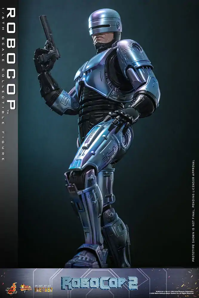 RoboCop 2 Movie Masterpiece akcijska figura iz lite kovine 1/6 RoboCop 30 cm fotografija izdelka