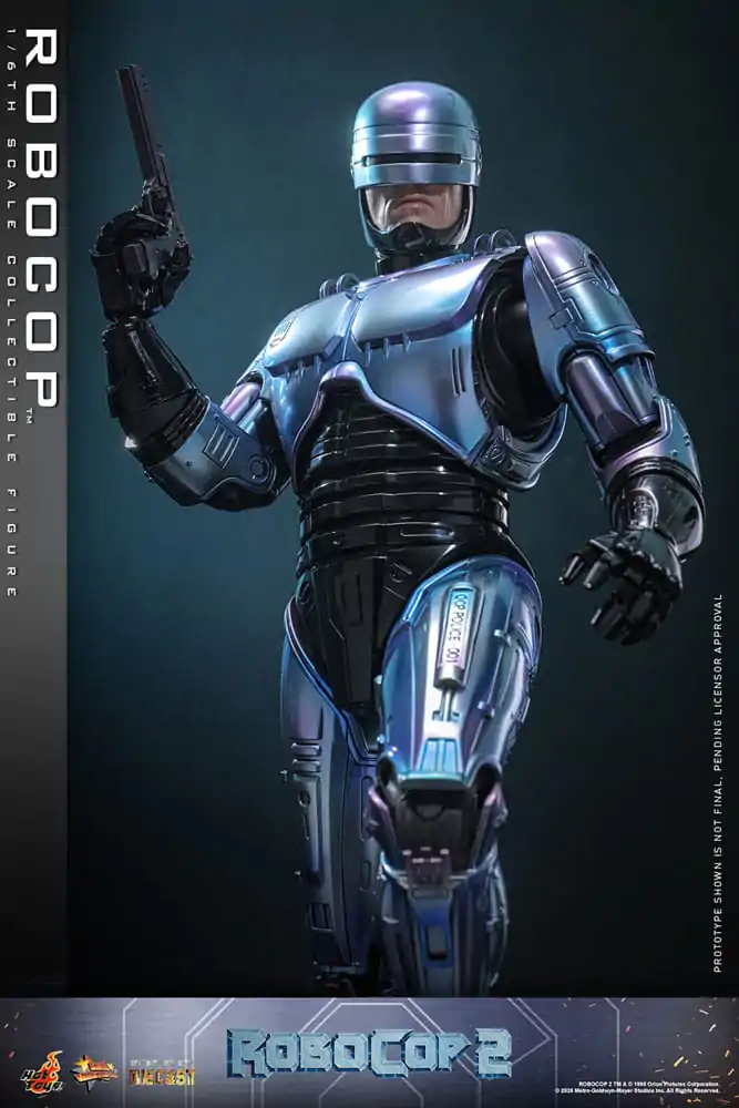 RoboCop 2 Movie Masterpiece akcijska figura iz lite kovine 1/6 RoboCop 30 cm fotografija izdelka