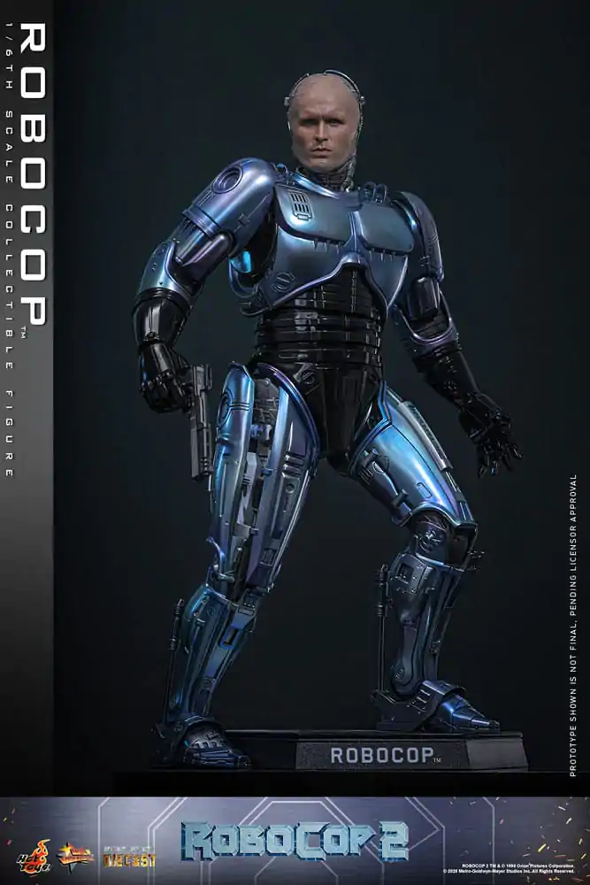 RoboCop 2 Movie Masterpiece akcijska figura iz lite kovine 1/6 RoboCop 30 cm fotografija izdelka