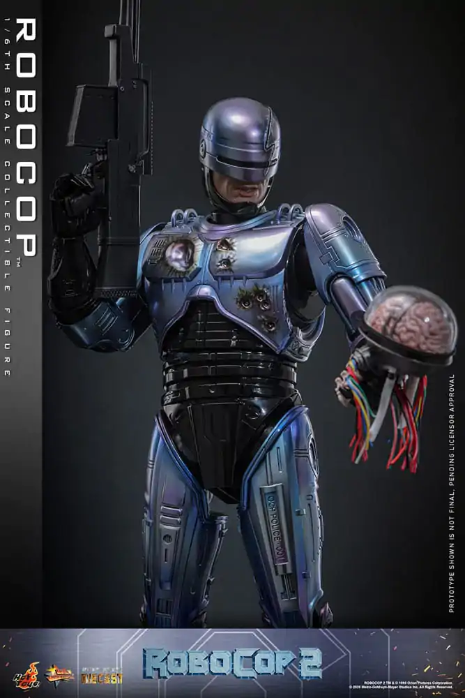 RoboCop 2 Movie Masterpiece akcijska figura iz lite kovine 1/6 RoboCop 30 cm fotografija izdelka