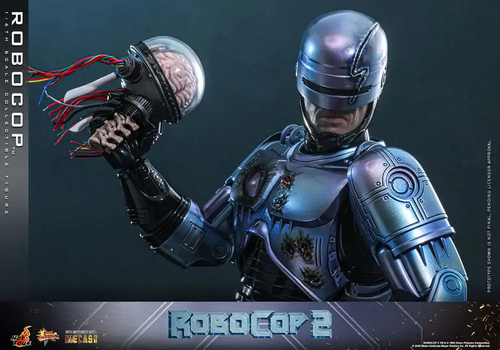 RoboCop 2 Movie Masterpiece akcijska figura iz lite kovine 1/6 RoboCop 30 cm fotografija izdelka
