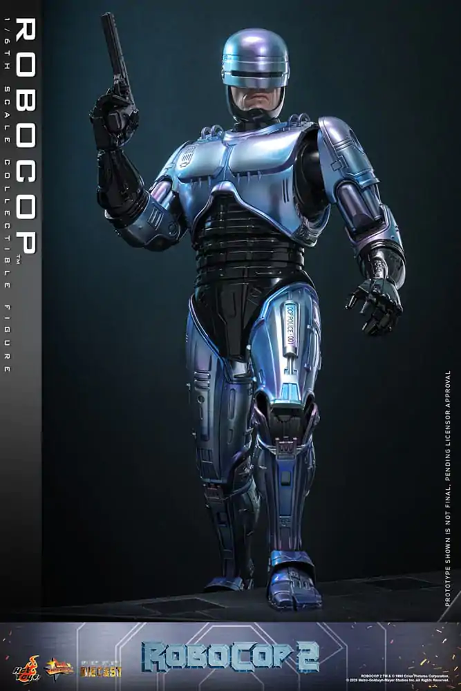RoboCop 2 Movie Masterpiece akcijska figura iz lite kovine 1/6 RoboCop 30 cm fotografija izdelka