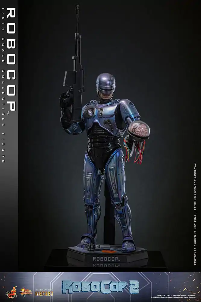 RoboCop 2 Movie Masterpiece akcijska figura iz lite kovine 1/6 RoboCop 30 cm fotografija izdelka