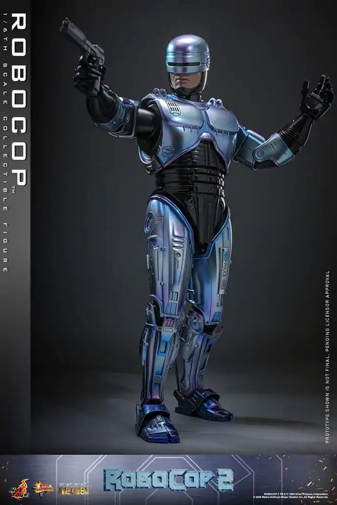 RoboCop 2 Movie Masterpiece akcijska figura iz lite kovine 1/6 RoboCop 30 cm fotografija izdelka