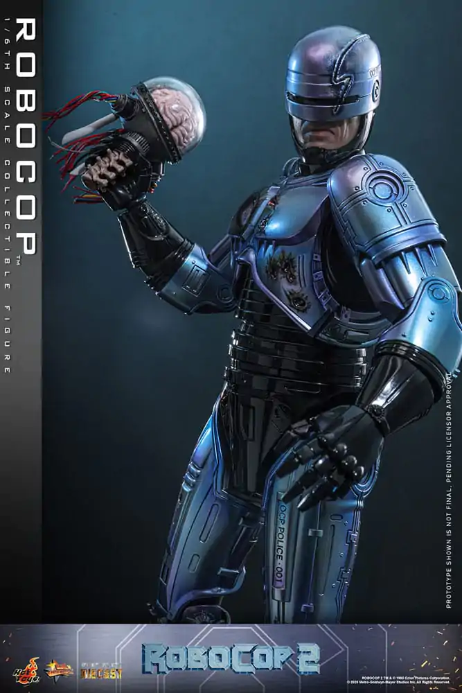 RoboCop 2 Movie Masterpiece akcijska figura iz lite kovine 1/6 RoboCop 30 cm fotografija izdelka