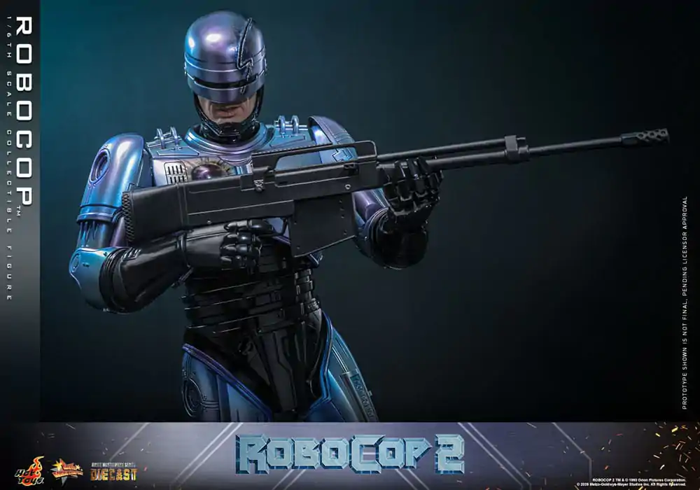 RoboCop 2 Movie Masterpiece akcijska figura iz lite kovine 1/6 RoboCop 30 cm fotografija izdelka