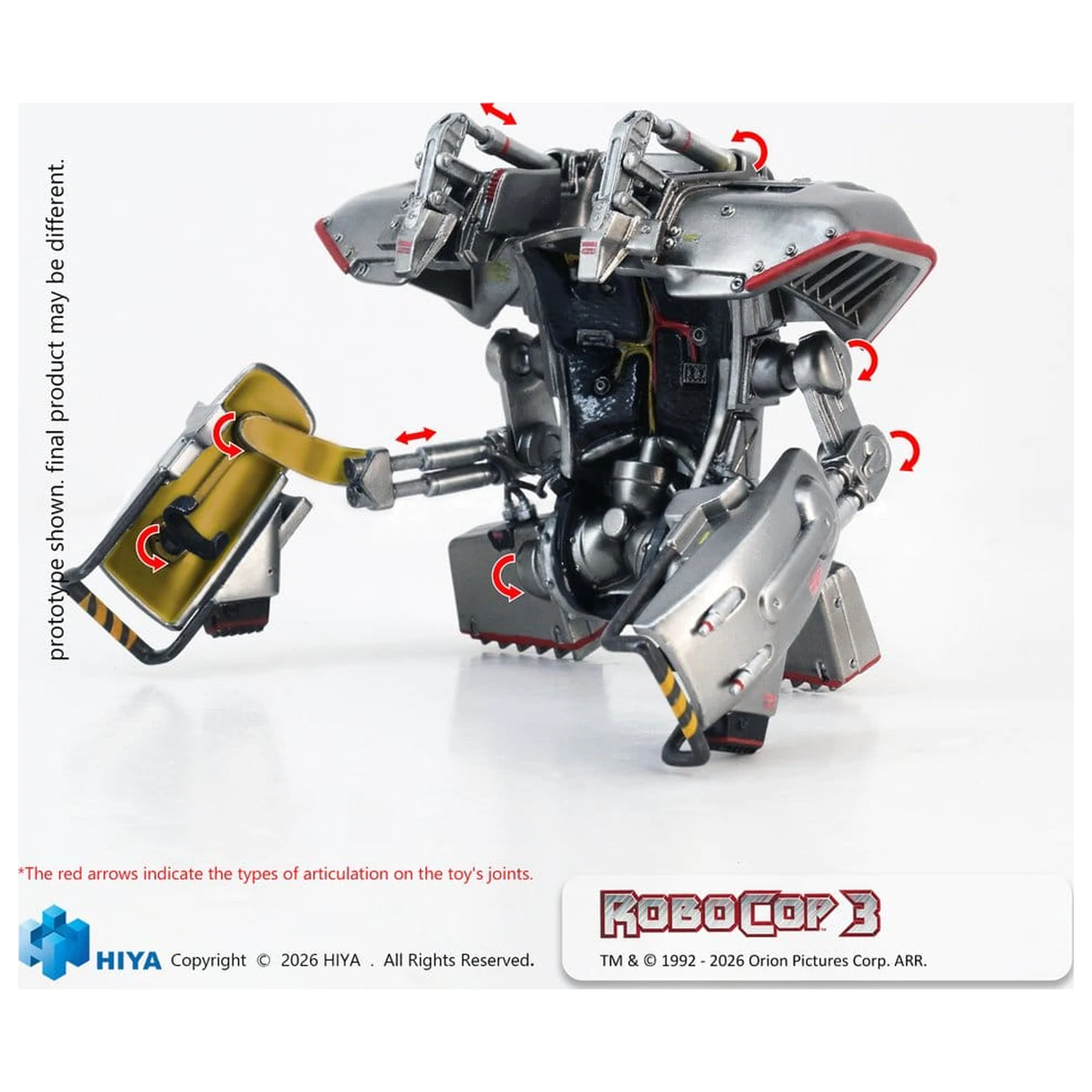 RoboCop 3 Exquisite Super Series Akcijska figura 1/12 RoboCop 17 cm fotografija izdelka