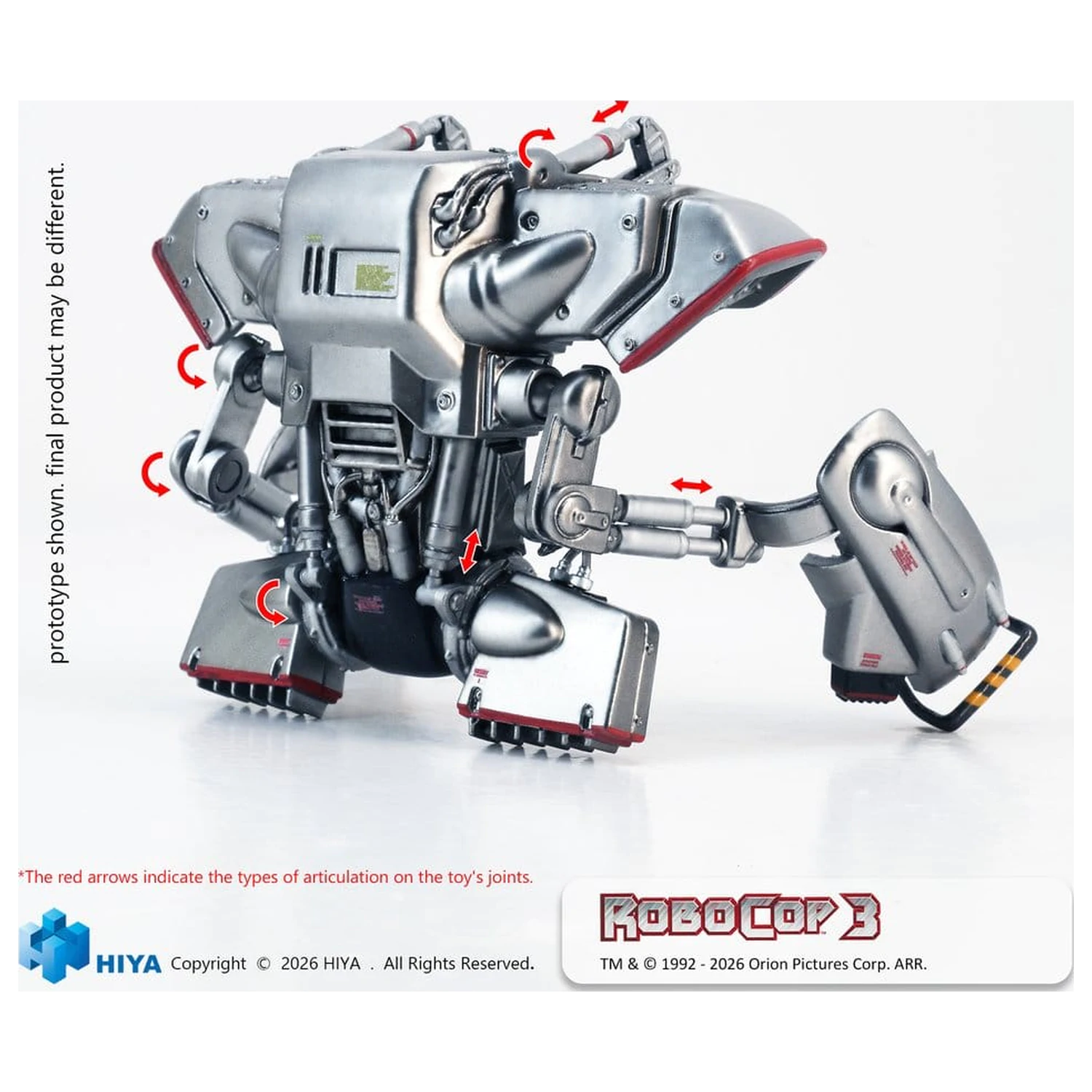 RoboCop 3 Exquisite Super Series Akcijska figura 1/12 RoboCop 17 cm fotografija izdelka