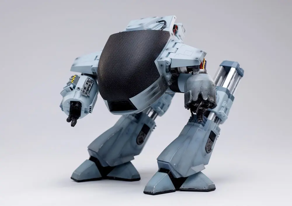 Robocop Exquisite Mini akcijska figura z zvočno funkcijo 1/18 Battle Damaged ED209 15 cm fotografija izdelka