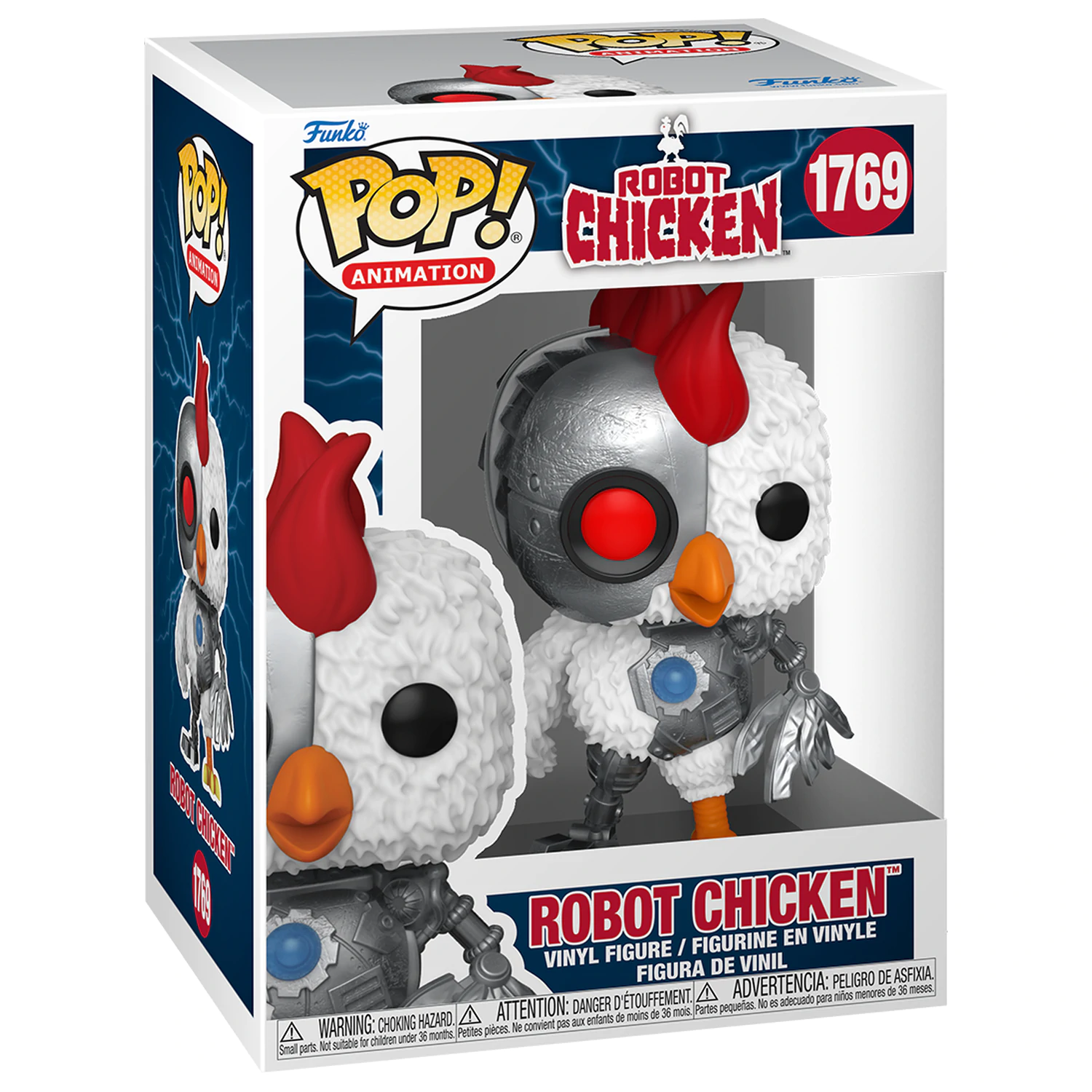 Robot Chicken Pop! Animation Vinil Figurica Piščanec 9 cm fotografija izdelka