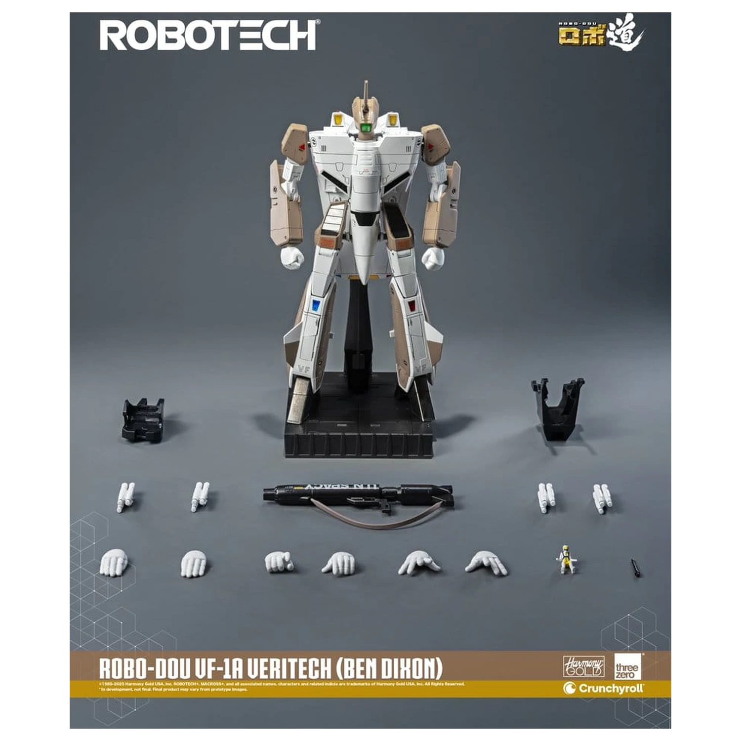 Robotech Action figura ROBO-DOU VF-1A Veritech (Ben Dixon) 20 cm fotografija izdelka