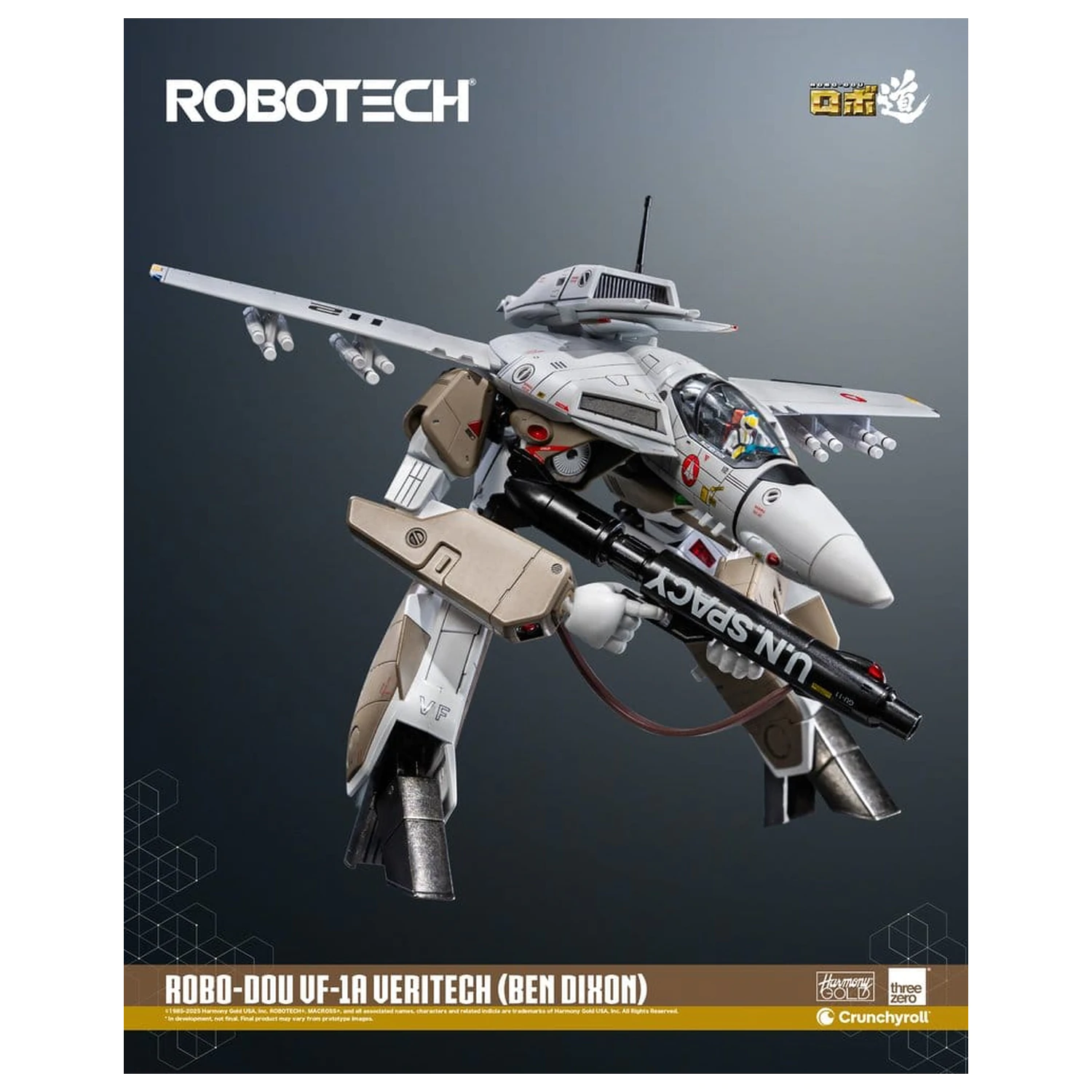 Robotech Action figura ROBO-DOU VF-1A Veritech (Ben Dixon) 20 cm fotografija izdelka
