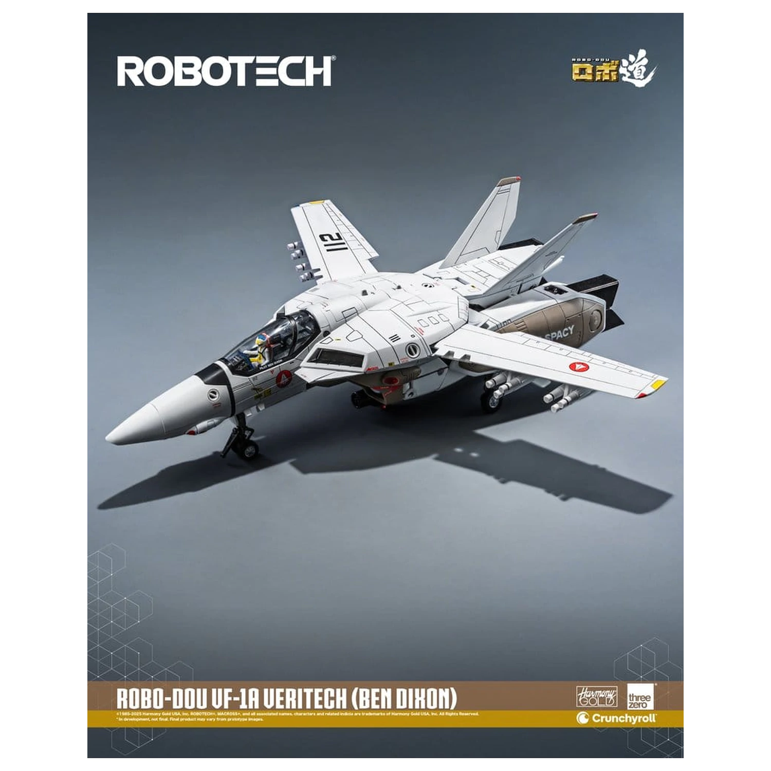 Robotech Action figura ROBO-DOU VF-1A Veritech (Ben Dixon) 20 cm fotografija izdelka