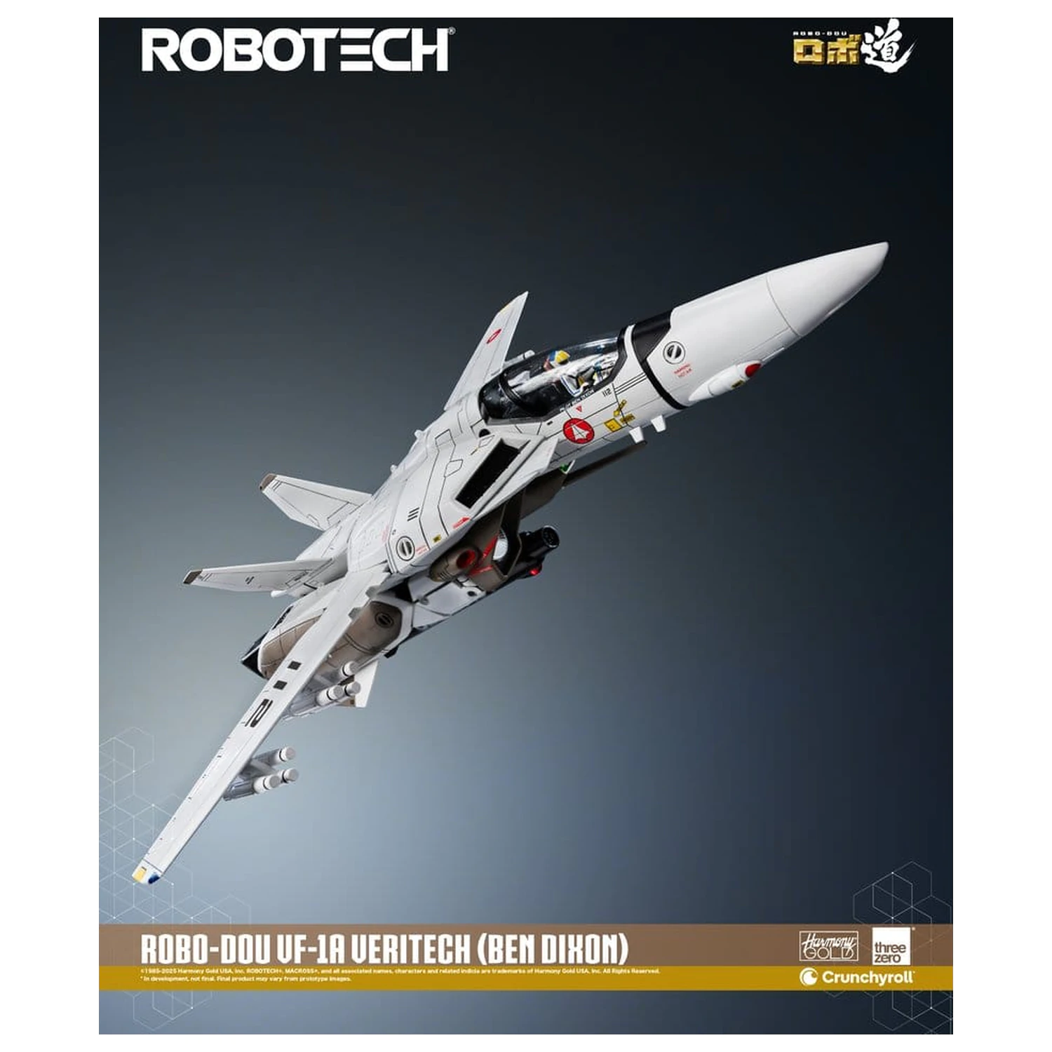 Robotech Action figura ROBO-DOU VF-1A Veritech (Ben Dixon) 20 cm fotografija izdelka