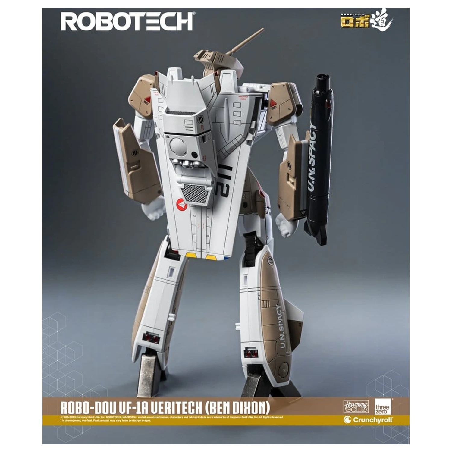 Robotech Action figura ROBO-DOU VF-1A Veritech (Ben Dixon) 20 cm fotografija izdelka
