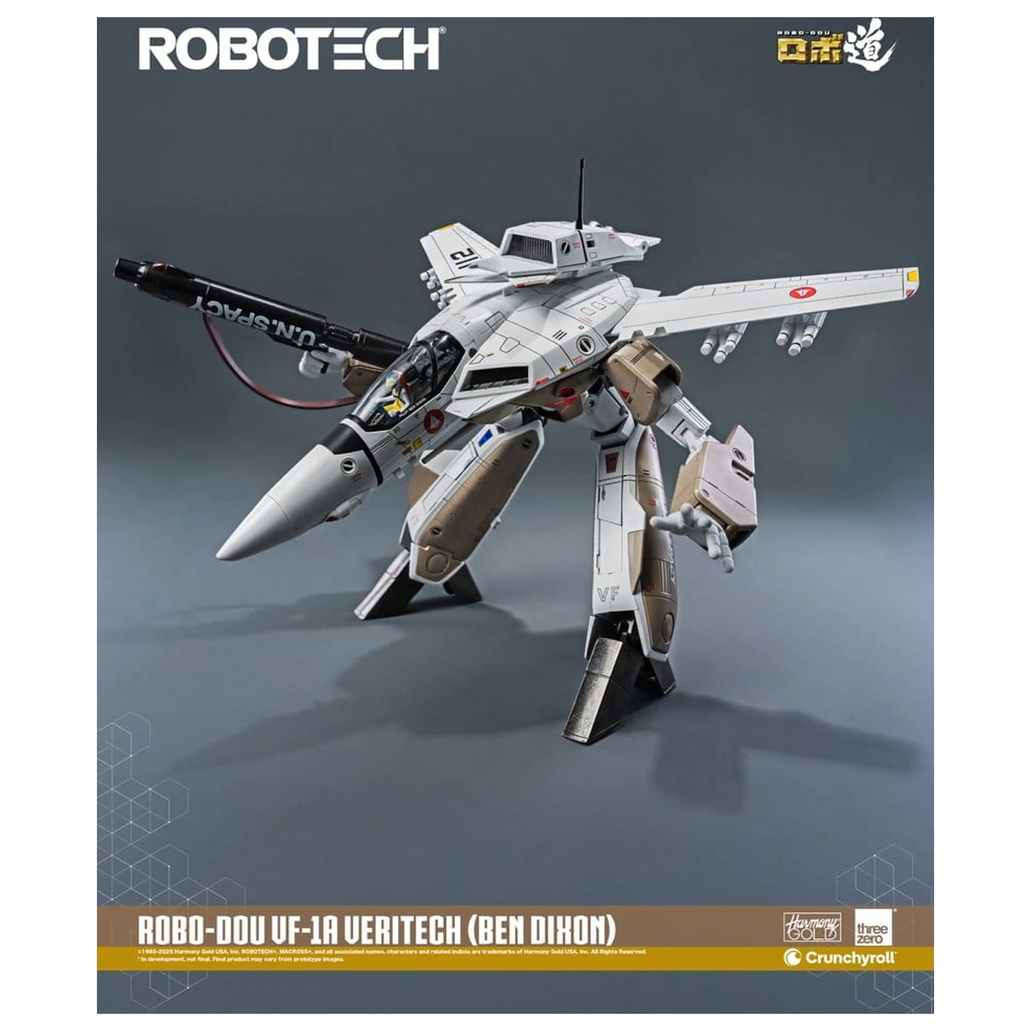 Robotech Action figura ROBO-DOU VF-1A Veritech (Ben Dixon) 20 cm fotografija izdelka