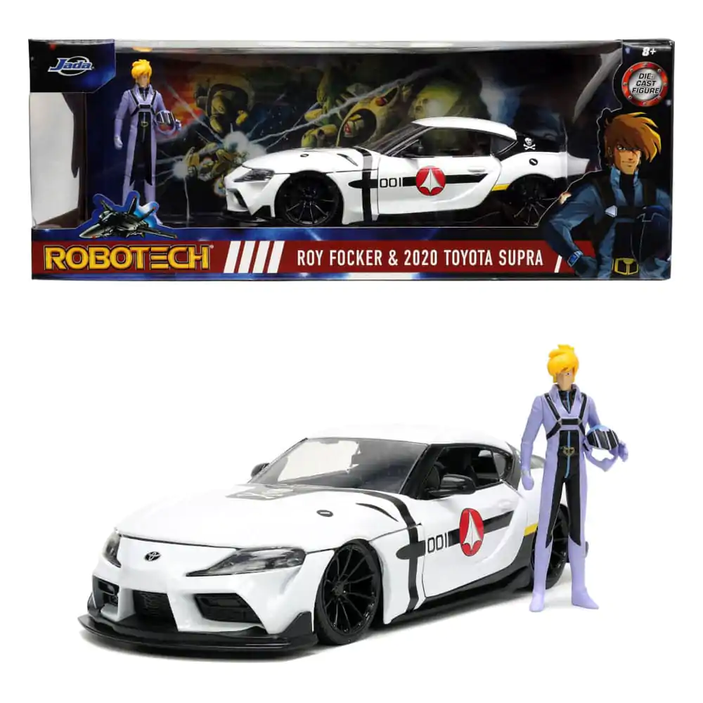 Robotech: R. Fokker 20 Toyota Supra vozilo v merilu 1:24 fotografija izdelka