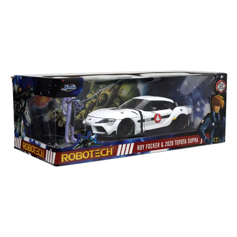 Robotech: R. Fokker 20 Toyota Supra vozilo v merilu 1:24 fotografija izdelka