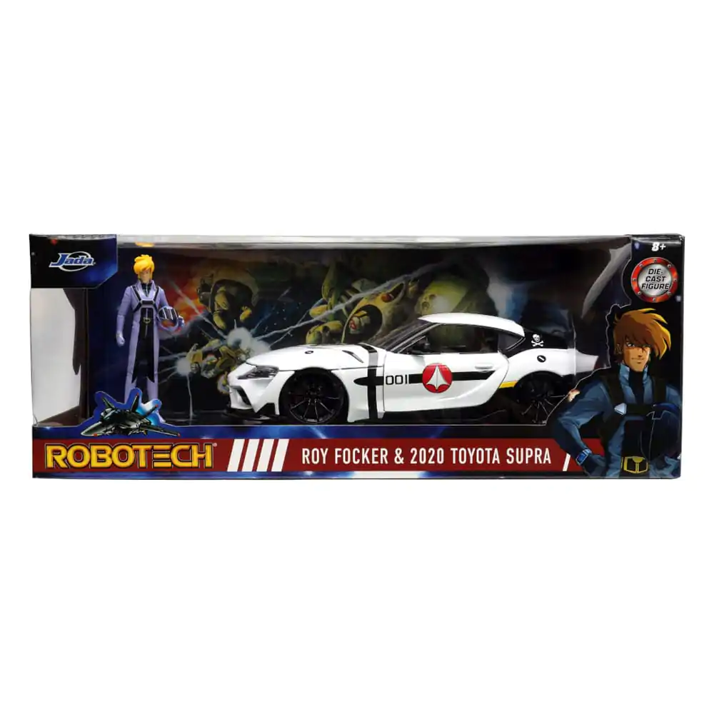 Robotech: R. Fokker 20 Toyota Supra vozilo v merilu 1:24 fotografija izdelka