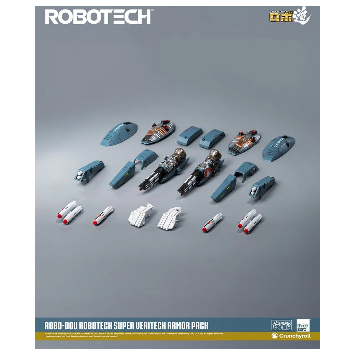 Robotech Robo-Dou komplet dodatkov Super Veritech oklepni paket fotografija izdelka