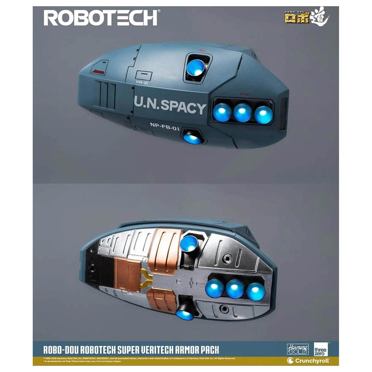 Robotech Robo-Dou komplet dodatkov Super Veritech oklepni paket fotografija izdelka
