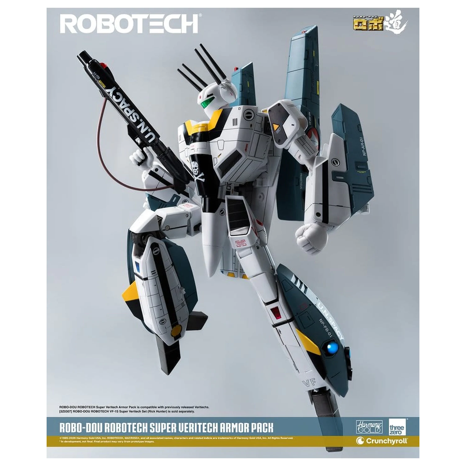 Robotech Robo-Dou komplet dodatkov Super Veritech oklepni paket fotografija izdelka