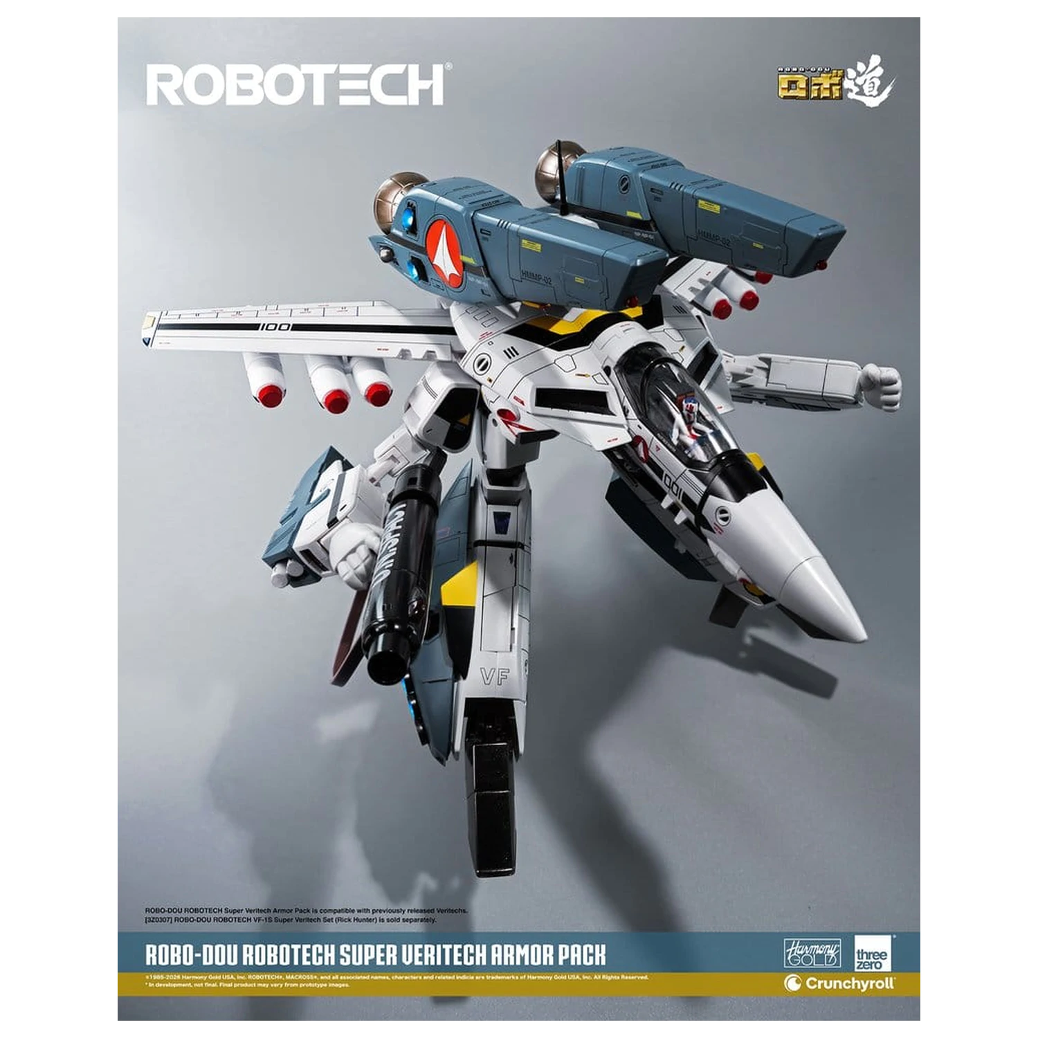 Robotech Robo-Dou komplet dodatkov Super Veritech oklepni paket fotografija izdelka