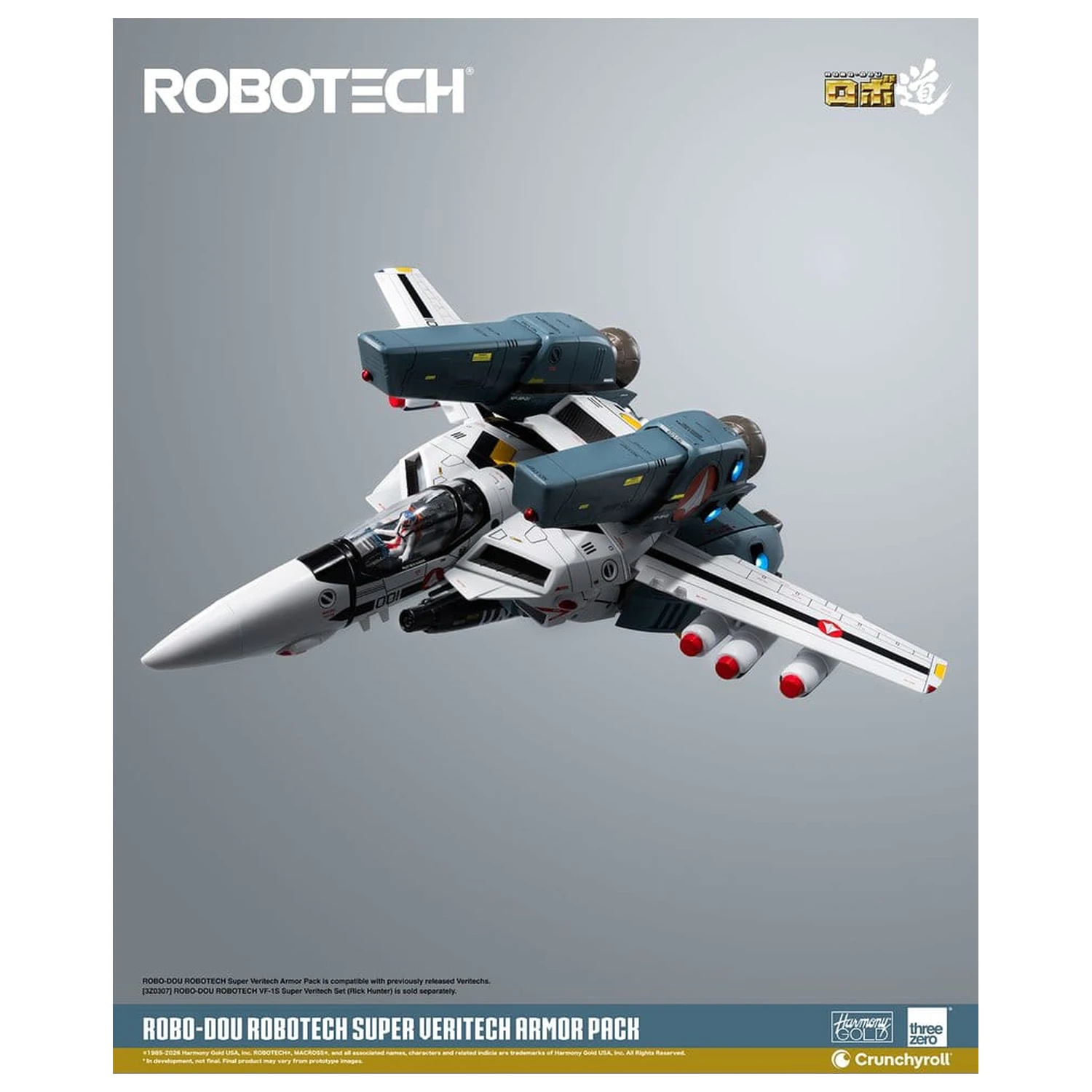 Robotech Robo-Dou komplet dodatkov Super Veritech oklepni paket fotografija izdelka