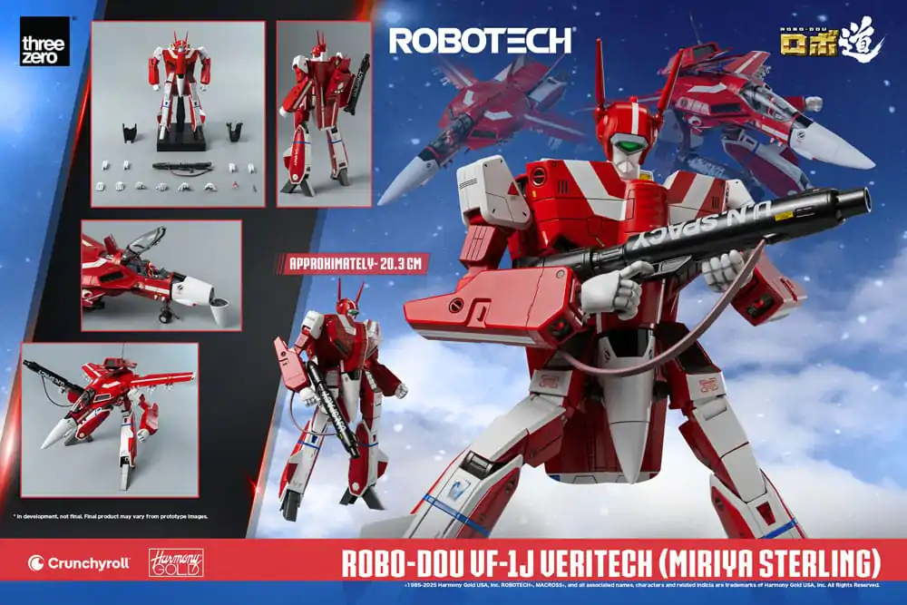 Akcijska figura ROBO-DOU VF-1J Veritech (Miriya Sterling) 20 cm fotografija izdelka