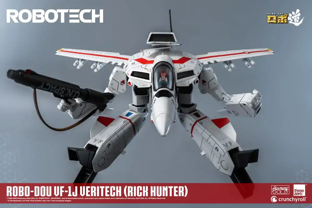Akcijska figura Robotech ROBO-DOU VF-1J Veritech (Rick Hunter) 20 cm fotografija izdelka