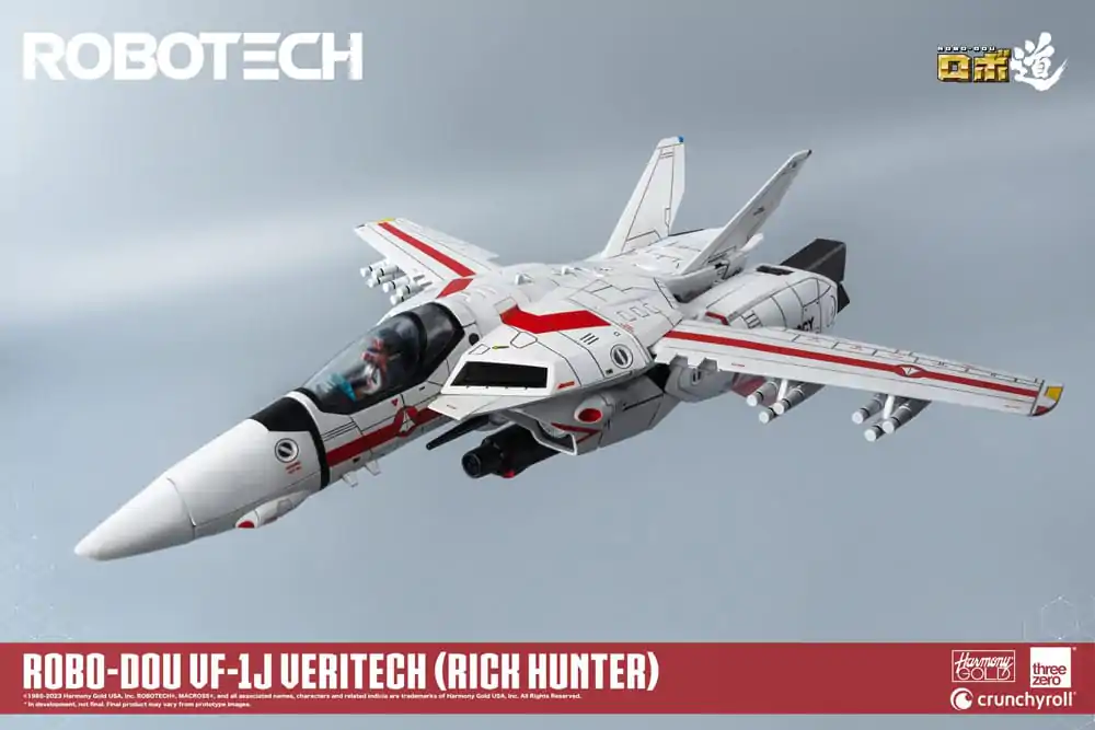 Akcijska figura Robotech ROBO-DOU VF-1J Veritech (Rick Hunter) 20 cm fotografija izdelka