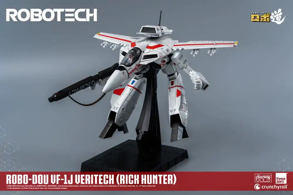 Akcijska figura Robotech ROBO-DOU VF-1J Veritech (Rick Hunter) 20 cm fotografija izdelka