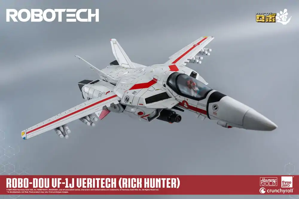 Akcijska figura Robotech ROBO-DOU VF-1J Veritech (Rick Hunter) 20 cm fotografija izdelka