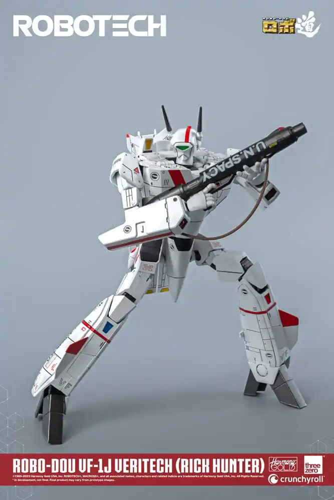 Akcijska figura Robotech ROBO-DOU VF-1J Veritech (Rick Hunter) 20 cm fotografija izdelka