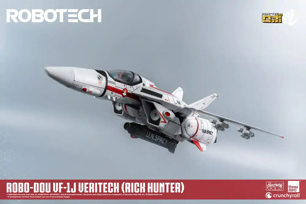 Akcijska figura Robotech ROBO-DOU VF-1J Veritech (Rick Hunter) 20 cm fotografija izdelka