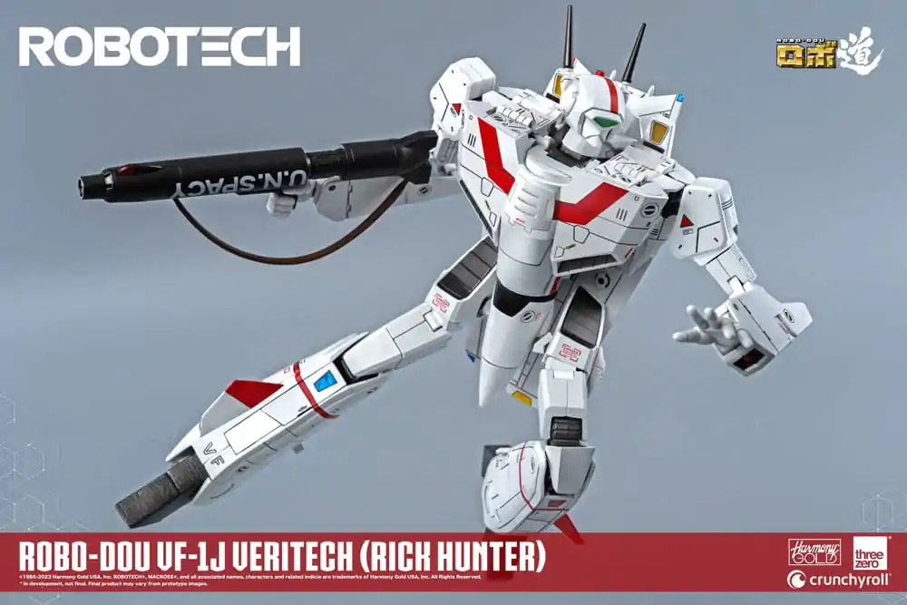 Akcijska figura Robotech ROBO-DOU VF-1J Veritech (Rick Hunter) 20 cm fotografija izdelka
